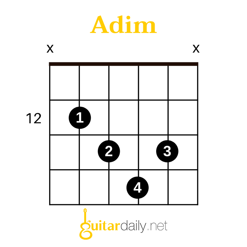 Adim - La dim (Diminished) Akoru Nasıl Basılır? - görsel 5