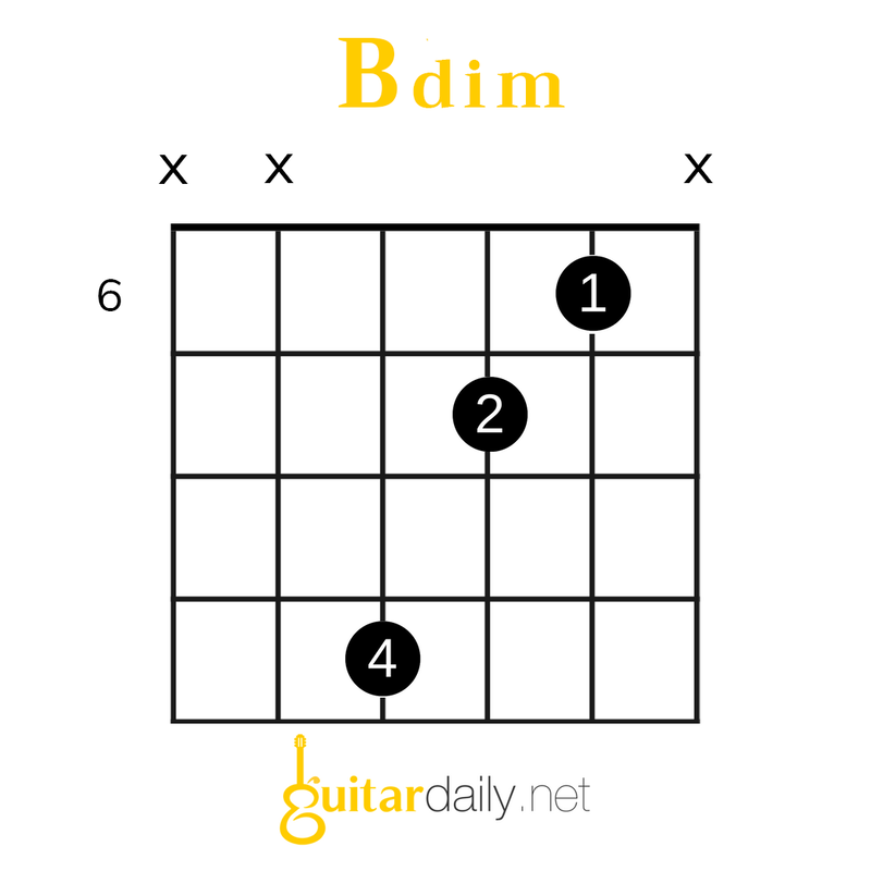 Bdim - La dim (Diminished) Akoru Nasıl Basılır? - görsel 3