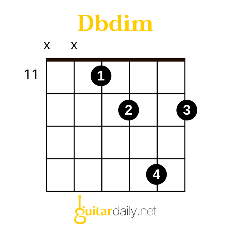 Dbdim - C#dim (Diminished) Akoru Nasıl Basılır? - görsel 3