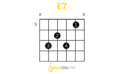 E7 - Mi Dominant 7'li Akoru - görsel 3