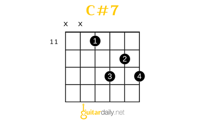 C#7 - Do# Dominant 7'li Akoru - görsel 10