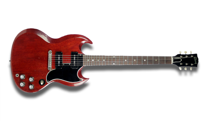 Dünyanın En Pahalı 10 Gitarı 1964 Gibson SG George Harrison & John Lennon